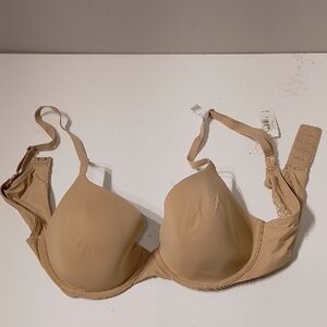 Love By GAP Everyday Essentials T-Shirt Bra Brush Beige Brown 34B